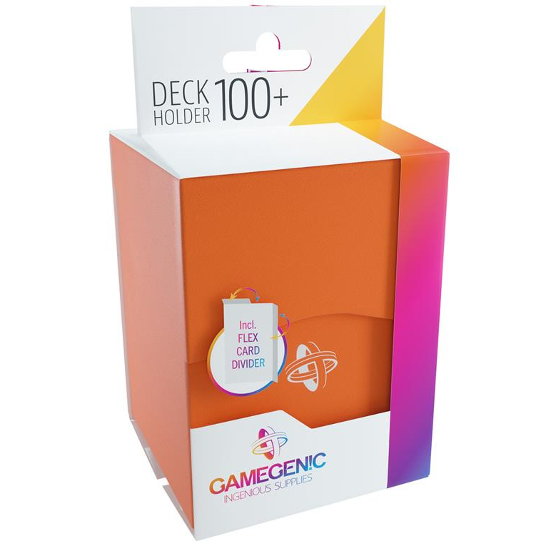Gamegenic Deck Holder 100+ Deck Box - Orange