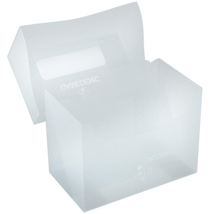 Gamegenic Side Holder 80+ Deck Box - Clear
