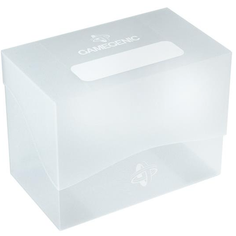Gamegenic Side Holder 80+ Deck Box - Clear