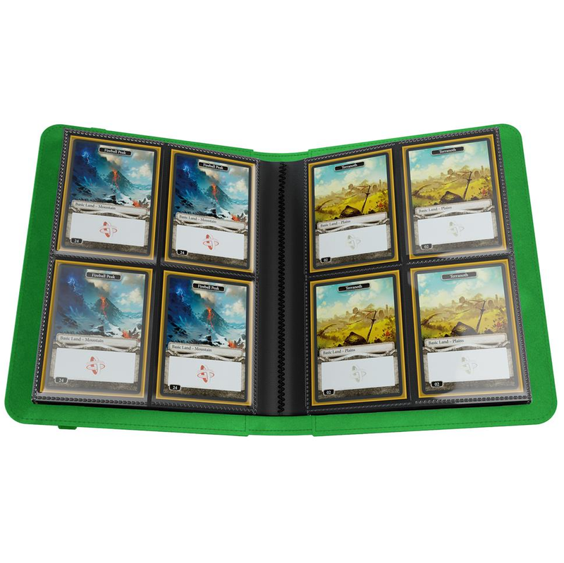 Gamegenic Prime Album 8-Pocket - Green
