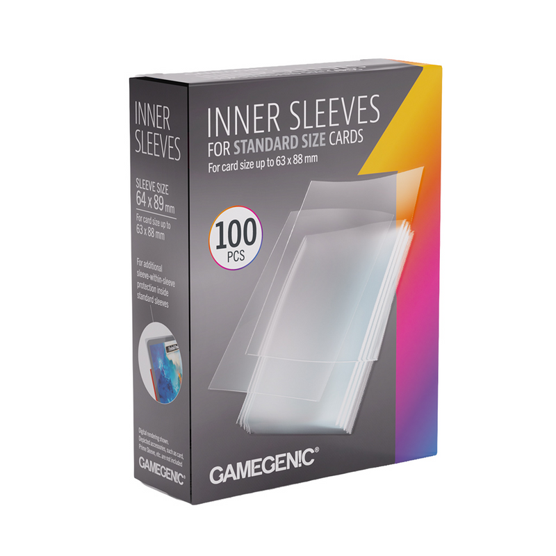 Gamegenic Standard Inner Sleeves [100ct]