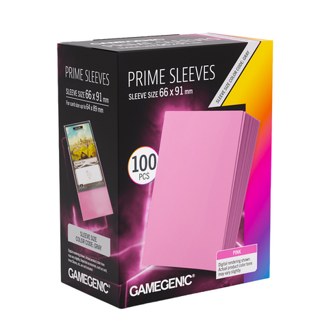 Gamegenic Matte Standard Prime Sleeves - Pink [100ct]