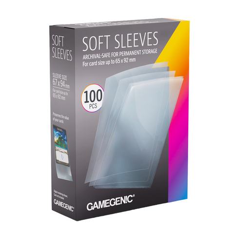 Gamegenic Standard Soft Sleeves 67x94 [100ct]