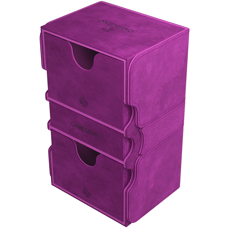 Gamegenic Stronghold 200+ XL Convertible Deck Box - Purple