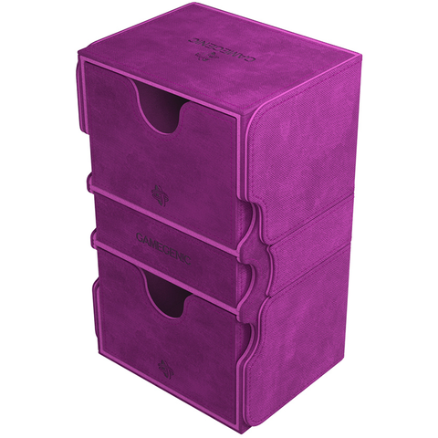 Gamegenic Stronghold 200+ XL Convertible Deck Box - Purple