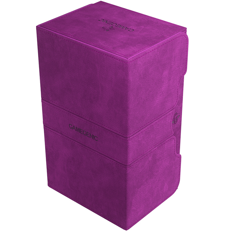 Gamegenic Stronghold 200+ XL Convertible Deck Box - Purple