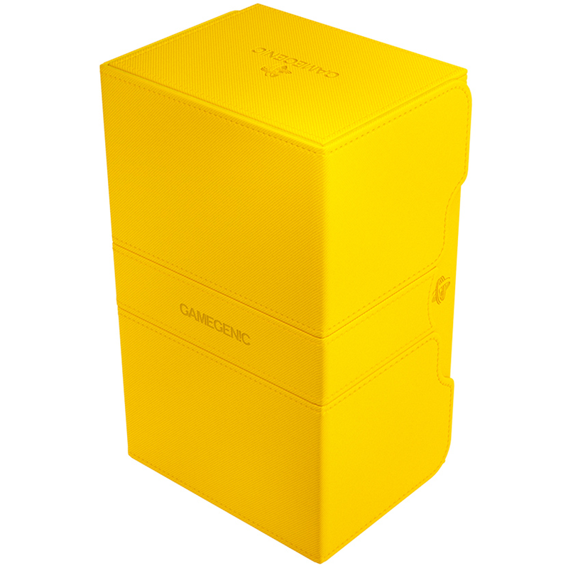 Gamegenic Stronghold 200+ XL Convertible Deck Box - Yellow