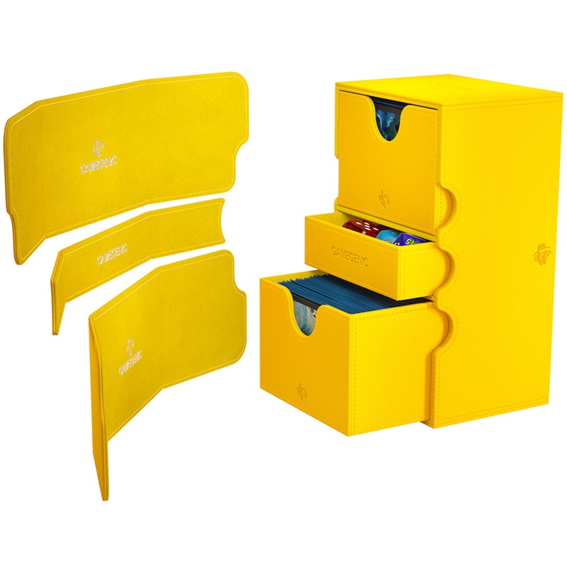 Gamegenic Stronghold 200+ XL Convertible Deck Box - Yellow