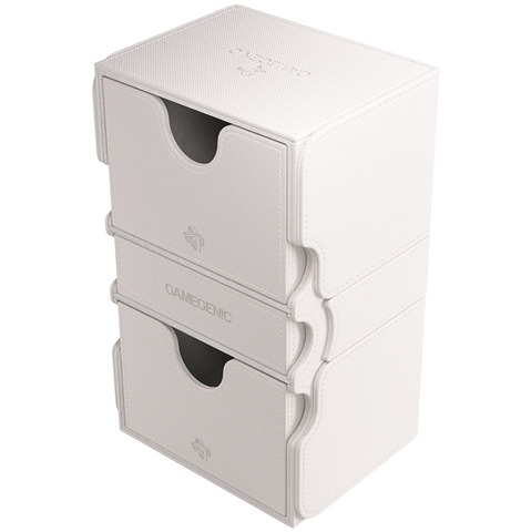 Gamegenic Stronghold 200+ XL Convertible Deck Box - White