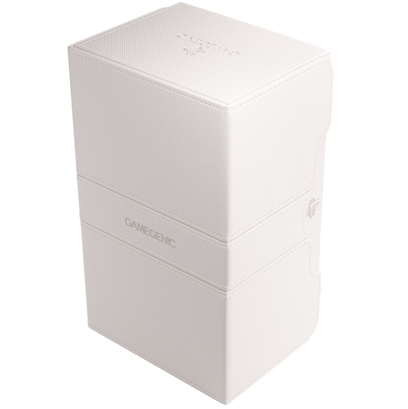 Gamegenic Stronghold 200+ XL Convertible Deck Box - White
