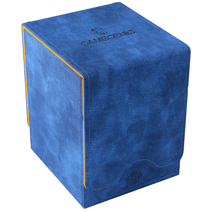 Gamegenic Squire 100+ XL Convertible Deck Box - Blue/Orange