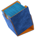 Gamegenic Squire 100+ XL Convertible Deck Box - Blue/Orange