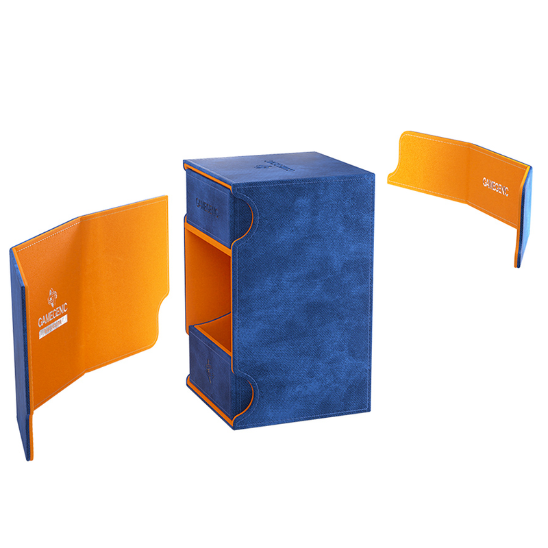 Gamegenic Watchtower Convertible 100+ XL Deck Box - Blue/Orange