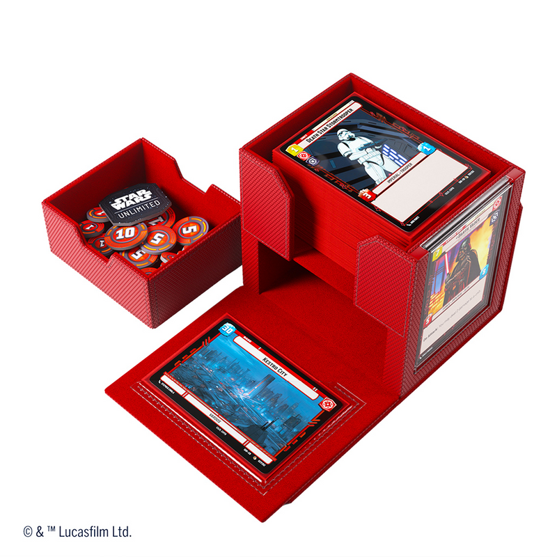 Gamegenic Star Wars: Unlimited Deck Pod - Red