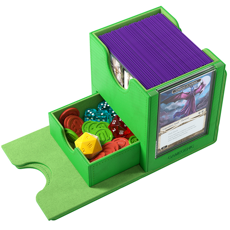 Gamegenic Sidekick PRO 100+ XL Convertible Deck Box - Green