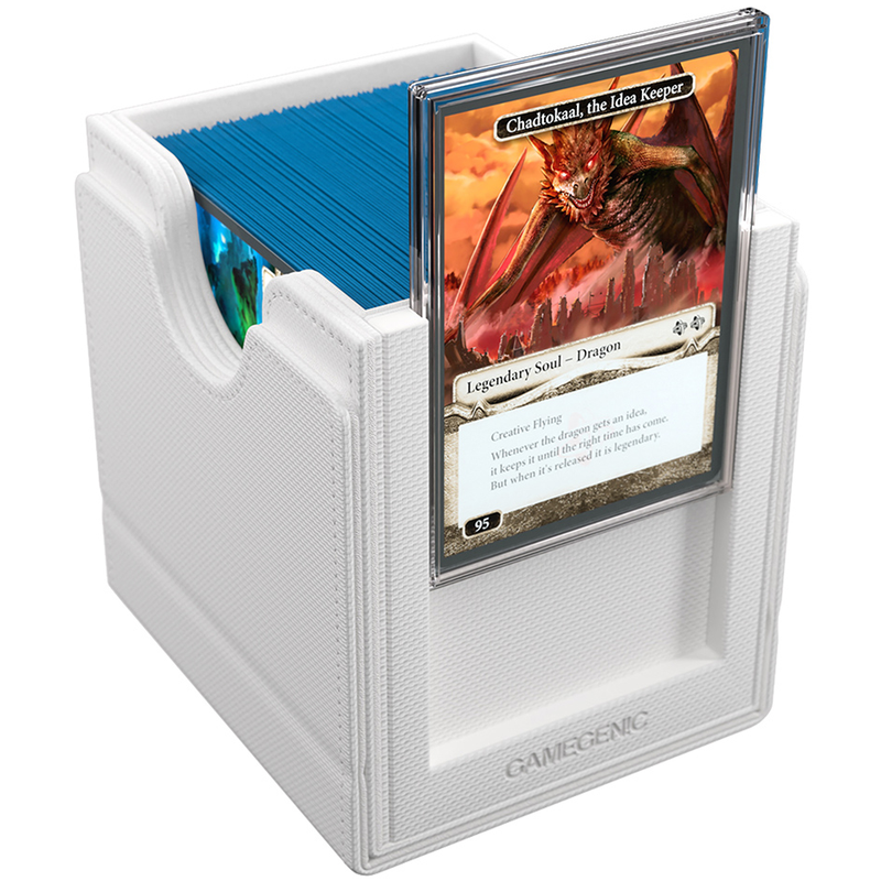 Gamegenic Sidekick PRO 100+ XL Convertible Deck Box - White