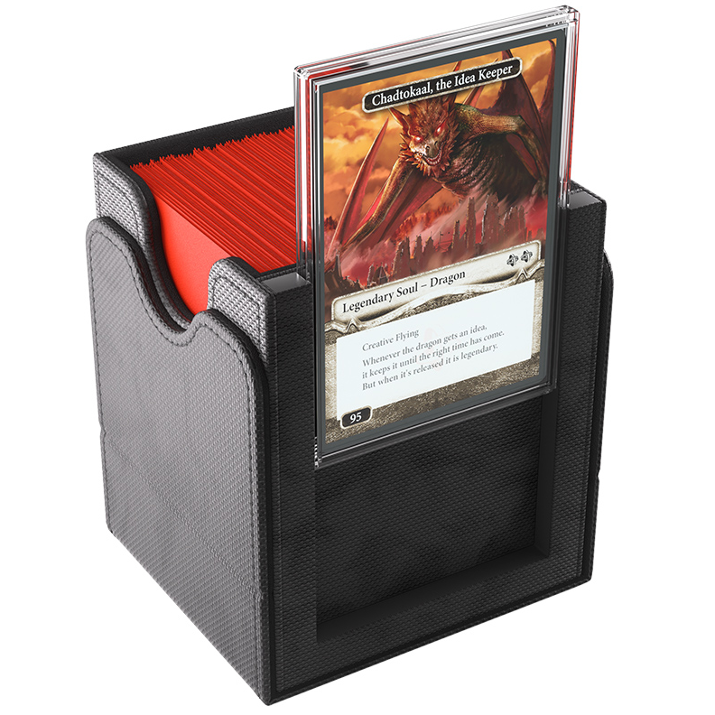 Gamegenic Squire PLUS 100+ XL Convertible Deck Box - Black