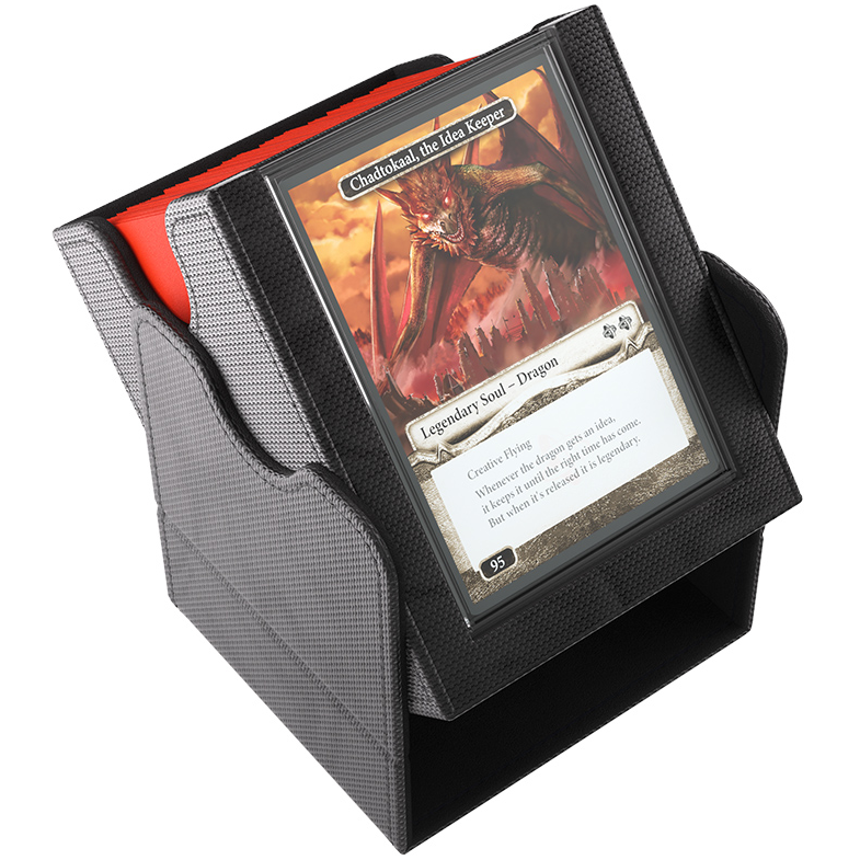 Gamegenic Squire PLUS 100+ XL Convertible Deck Box - Black