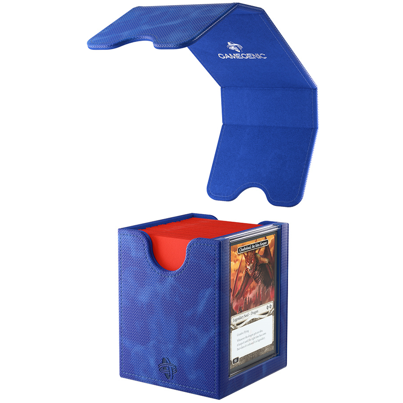 Gamegenic Squire PLUS 100+ XL Convertible Deck Box - Blue