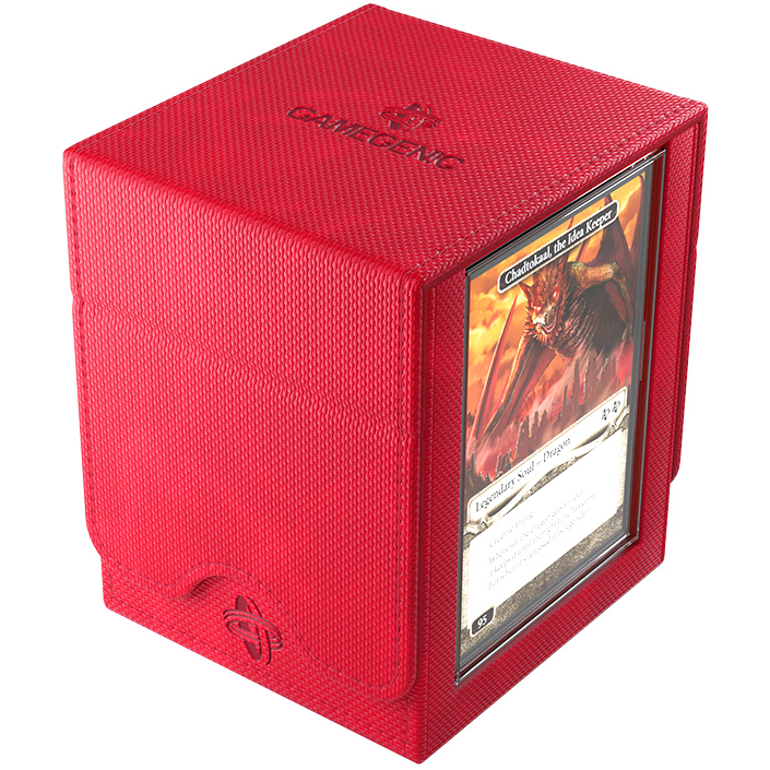 Gamegenic Squire PLUS 100+ XL Convertible Deck Box - Red