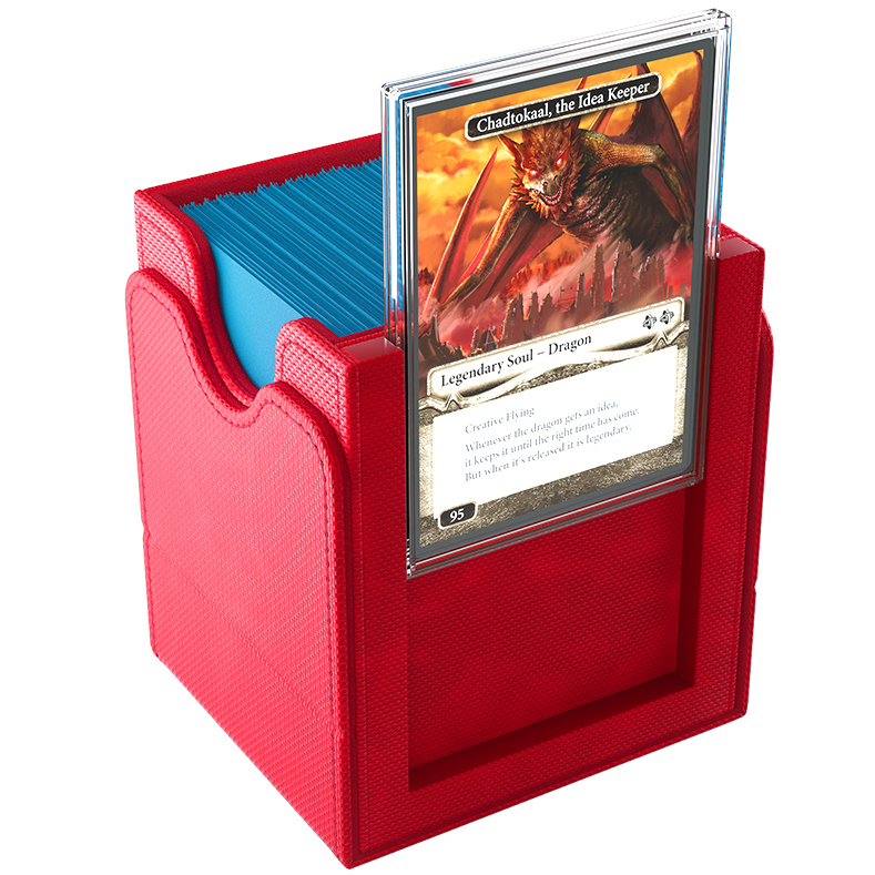 Gamegenic Squire PLUS 100+ XL Convertible Deck Box - Red