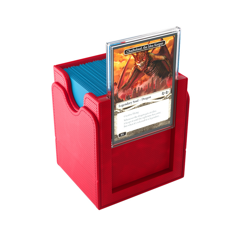 Gamegenic Squire Plus 100+ XL Convertible Deck Box - Red