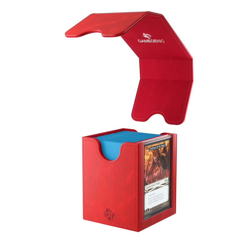 Gamegenic Squire Plus 100+ XL Convertible Deck Box - Red