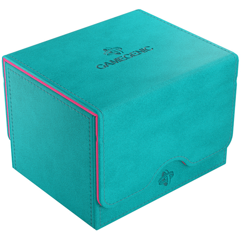 Gamegenic Sidekick Convertible 100+ XL Deck Box - Teal/Pink