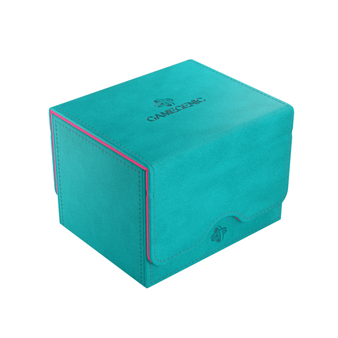 Gamegenic Sidekick Convertible 100+ XL Deck Box - Teal/Pink