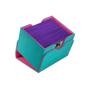 Gamegenic Sidekick Convertible 100+ XL Deck Box - Teal/Pink