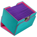 Gamegenic Sidekick Convertible 100+ XL Deck Box - Teal/Pink