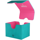 Gamegenic Sidekick Convertible 100+ XL Deck Box - Teal/Pink