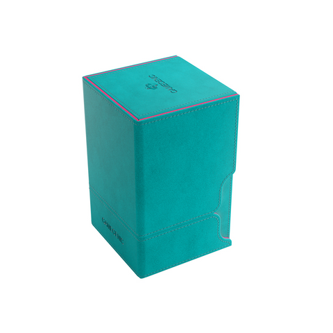 Gamegenic Watchtower Convertible 100+ XL Deck Box - Teal/Pink