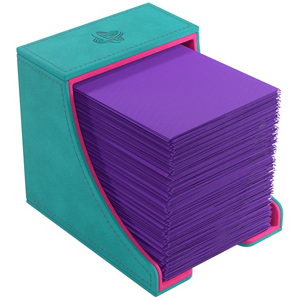 Gamegenic Watchtower Convertible 100+ XL Deck Box - Teal/Pink