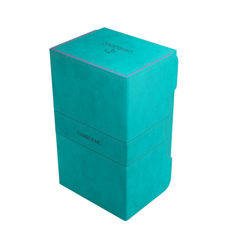 Gamegenic Stronghold 200+ XL Convertible Deck Box - Teal/Pink
