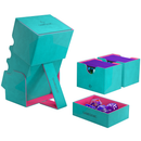 Gamegenic Stronghold 200+ XL Convertible Deck Box - Teal/Pink