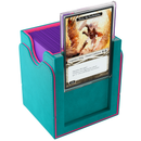Gamegenic Squire PLUS 100+ XL Convertible Deck Box - Teal/Pink