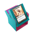Gamegenic Squire Plus 100+ XL Convertible Deck Box - Teal/Pink