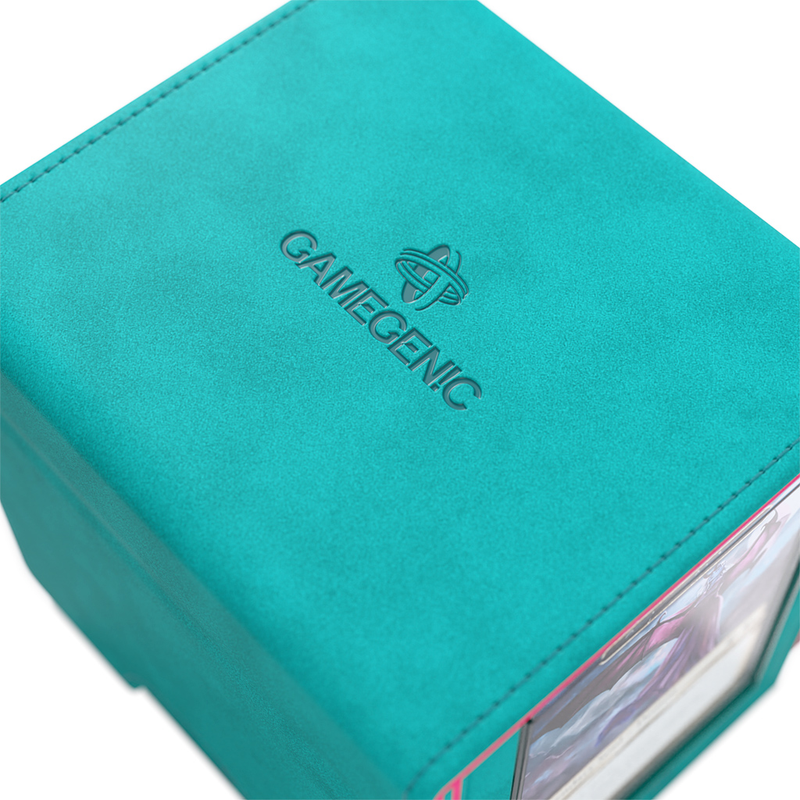 Gamegenic Sidekick PRO 100+ XL Convertible Deck Box - Teal/Pink