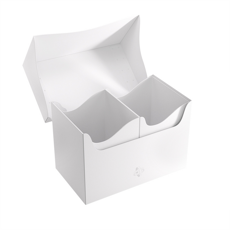 Gamegenic Double Deck Holder 200+ XL Deck Box - White