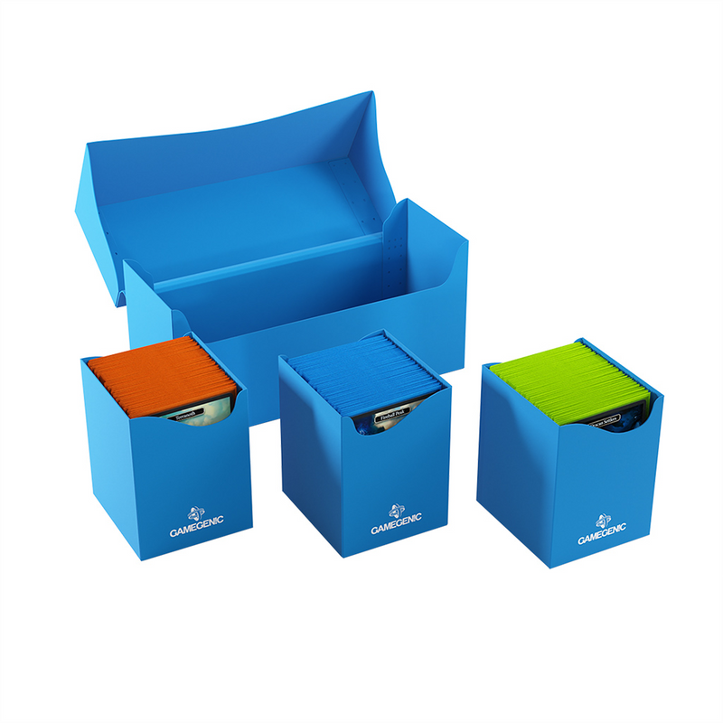 Gamegenic Triple Deck Holder 300+ XL Deck Box - Blue