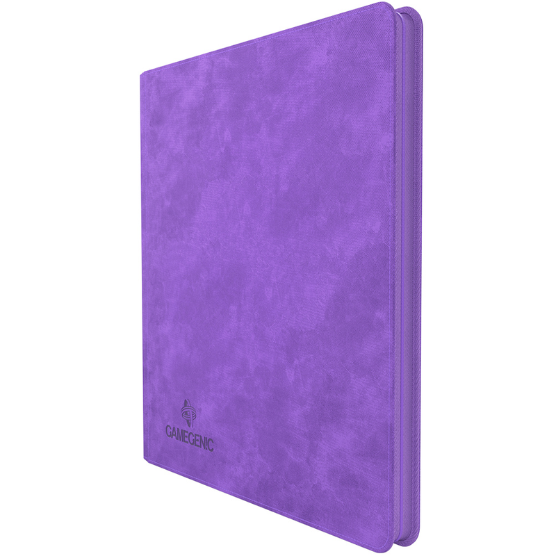 Gamegenic Zip-Up Album 24-Pocket - Purple