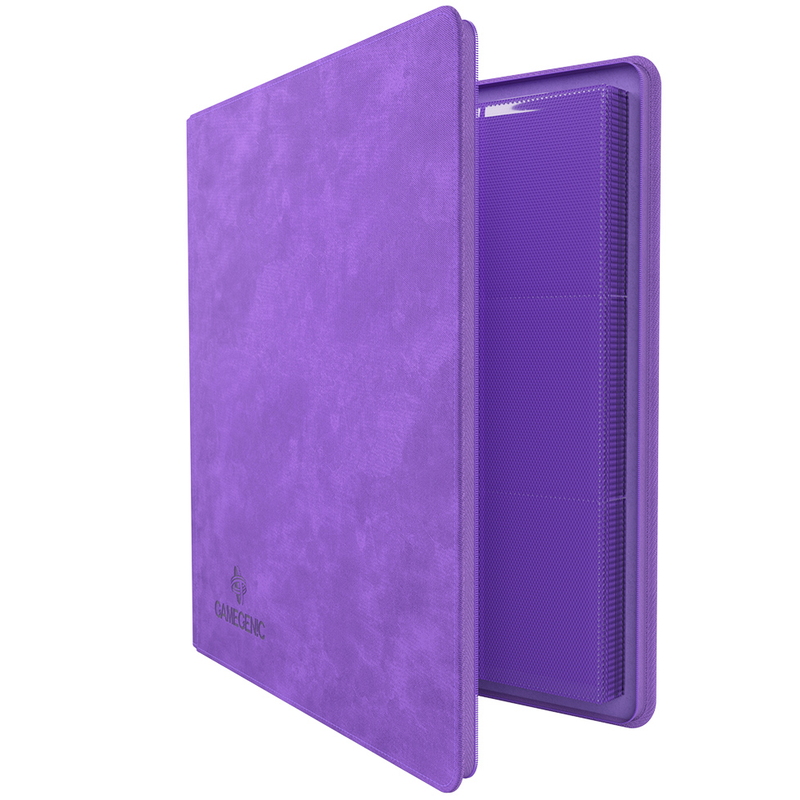 Gamegenic Zip-Up Album 24-Pocket - Purple