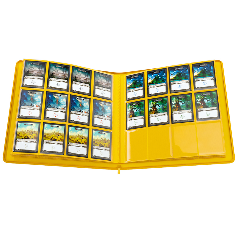 Gamegenic Zip-Up Album 24-Pocket - Yellow