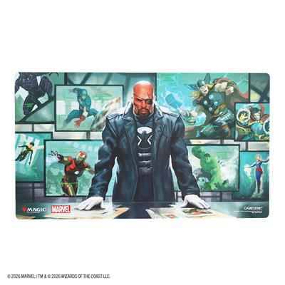 MTG Marvel Super Heroes - Prime Playmat Director Nick Fury