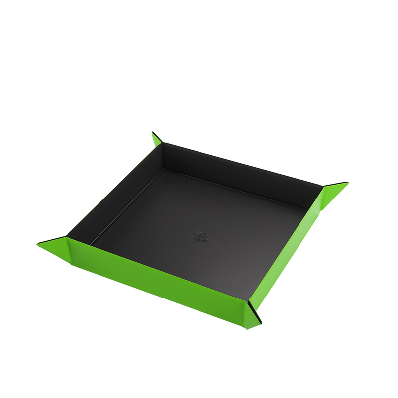 Gamegenic Magnetic Dice Tray (Black/Green)