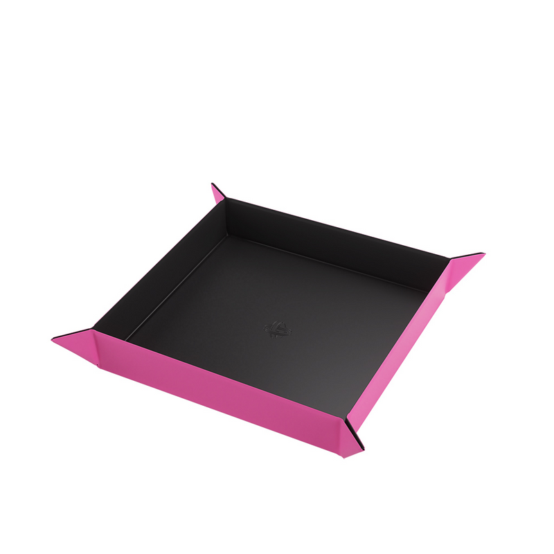Gamegenic Magnetic Dice Tray (Black/Pink)