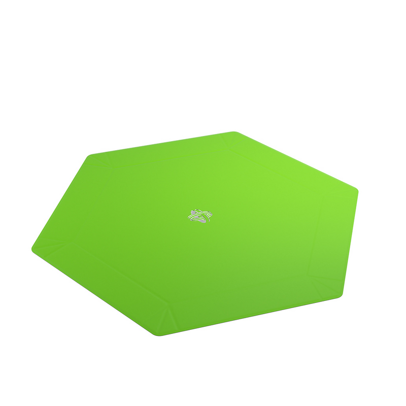 Gamegenic Magnetic Dice Tray Hexagonal (Black/Green)