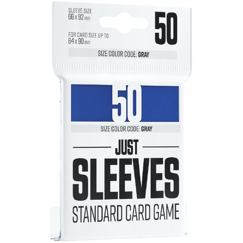 Gamegenic Just Sleeves: Standard Card Game - Blue [50ct]