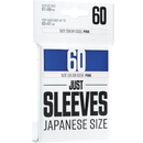 Gamegenic Just Sleeves: Japanese Size - Blue [60ct]